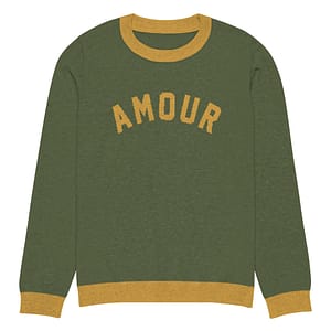 AMOUR Jordan Love Sweater Weather Knitted Crew