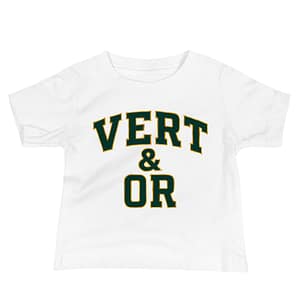 Vert & Or – Green & Gold Baby Jersey Tee – Paris Packers Fan Club