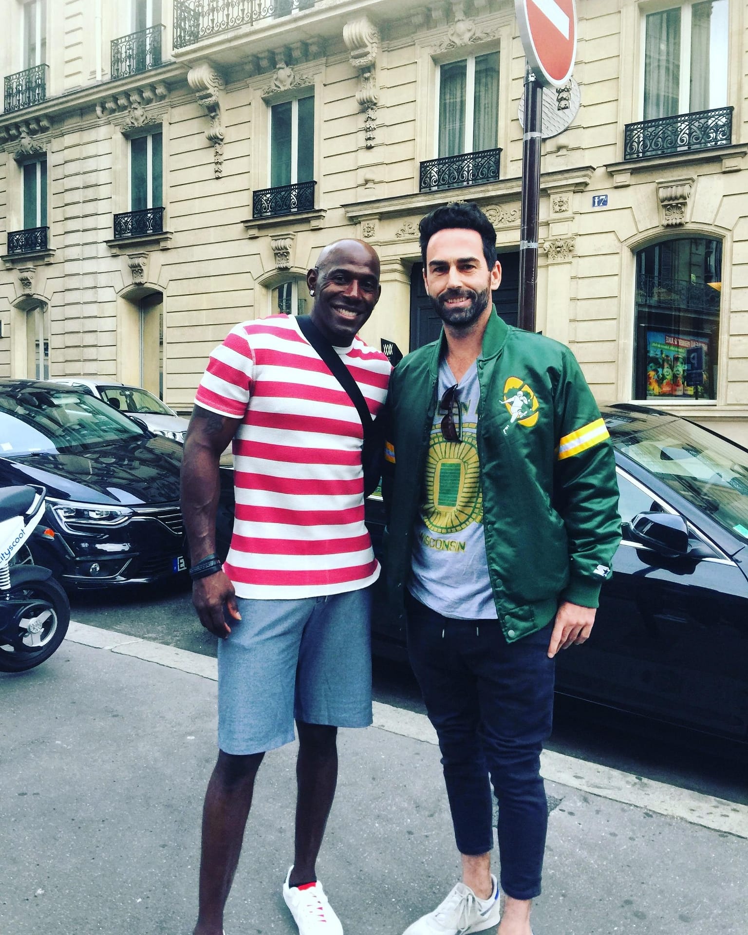 Donald Driver visit in Paris