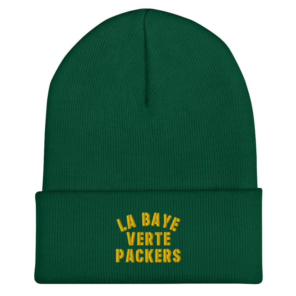 La Baye Verte Packers Cuffed Beanie