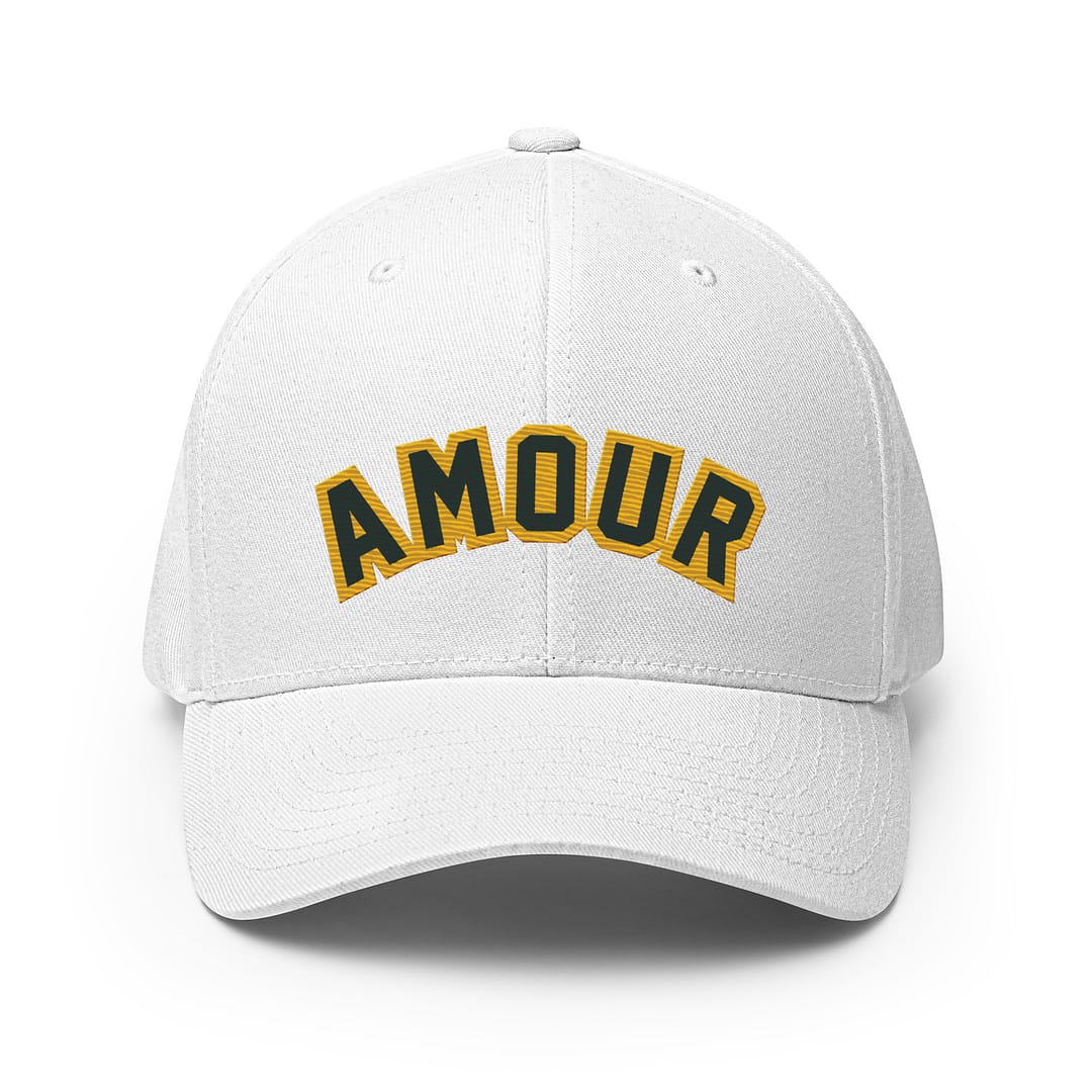 AMOUR Winter Warning Structured Twill Fitted Cap