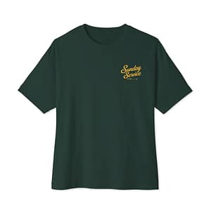 Titletown Europe x Sunday Service at O'Neil Officiel Packers Fan Club Oversized Boxy Tee
